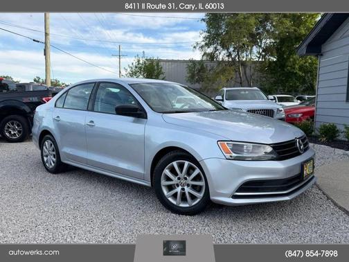 Reflex Silver Metallic 2015 Volkswagen Jetta 1.8T SE