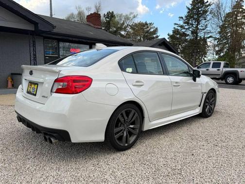 Crystal White Pearl 2017 Subaru WRX Premium
