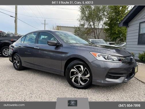 Gray 2017 Honda Accord LX