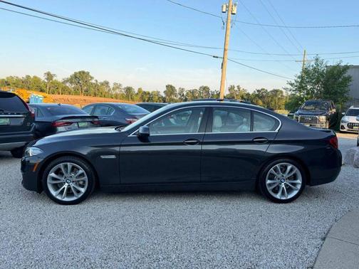 Gray 2014 BMW 535 i xDrive