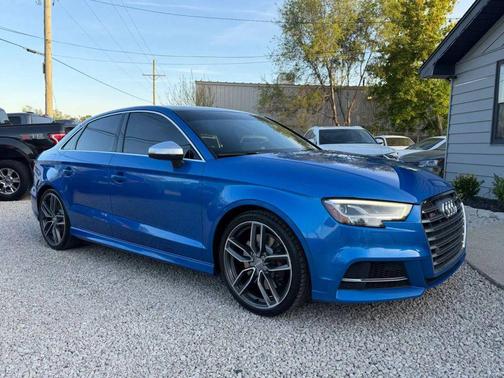 Blue 2018 Audi S3 2.0T Premium Plus