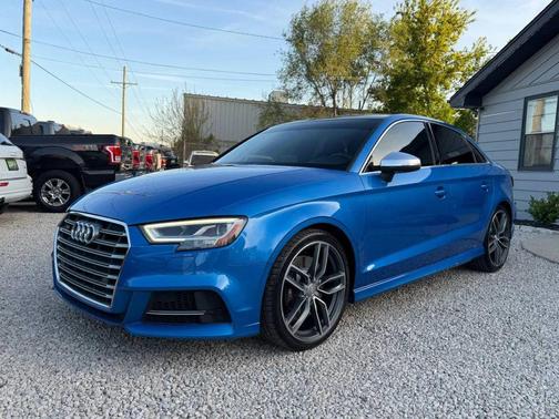 Blue 2018 Audi S3 2.0T Premium Plus
