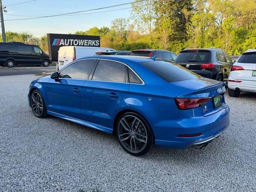 Blue 2018 Audi S3 2.0T Premium Plus