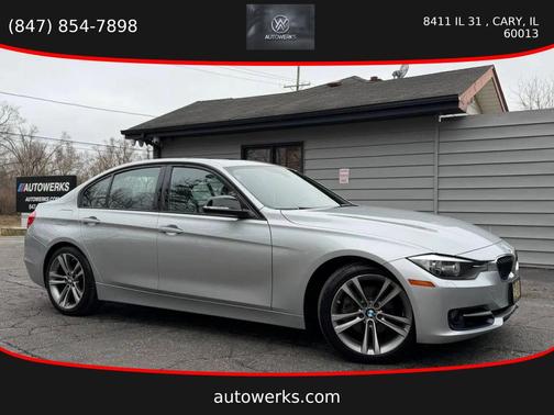 Silver 2012 BMW 328 328i Sedan 4D