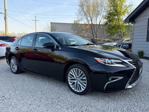 Black 2018 Lexus ES 350 Base