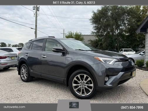 Magnetic Gray Metallic 2016 Toyota RAV4 Hybrid Limited