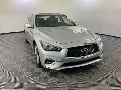 Liquid Platinum 2018 INFINITI Q50 3.0t LUXE