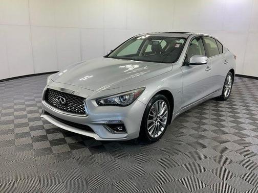 Liquid Platinum 2018 INFINITI Q50 3.0t LUXE