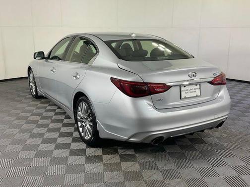 Liquid Platinum 2018 INFINITI Q50 3.0t LUXE