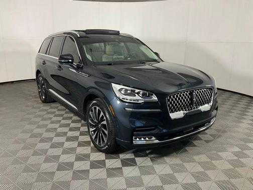 Flight Blue 2023 Lincoln Aviator Black Label Grand Touring
