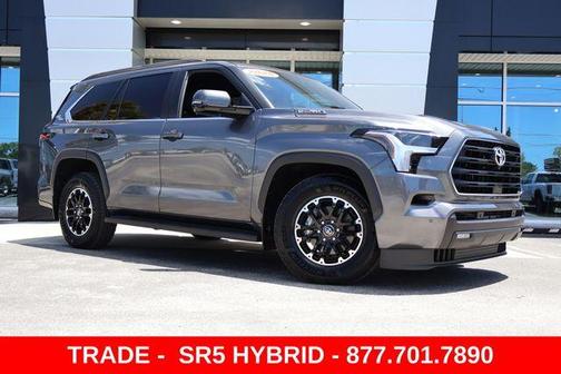 Magnetic Gray Metallic 2025 Toyota Sequoia SR5