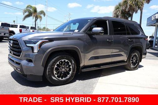 Magnetic Gray Metallic 2025 Toyota Sequoia SR5
