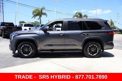 Magnetic Gray Metallic 2025 Toyota Sequoia SR5