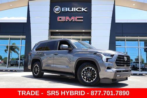 Magnetic Gray Metallic 2025 Toyota Sequoia SR5