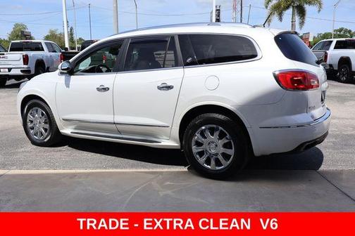 White Frost Tri-Coat 2016 Buick Enclave Leather