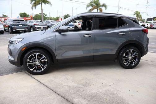 Satin Steel Gray Metallic 2021 Buick Encore GX Select