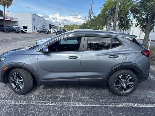Satin Steel Gray Metallic 2021 Buick Encore GX Select