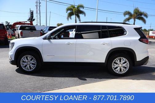 Summit White 2026 GMC Acadia Elevation