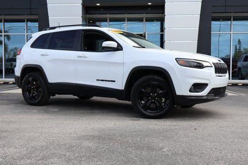 Bright White Clearcoat 2021 Jeep Cherokee Latitude Plus