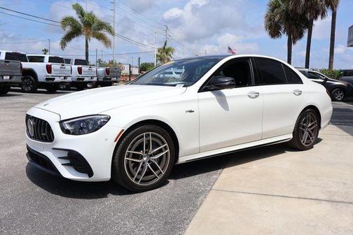 Polar White 2022 Mercedes-Benz AMG E 53 Base 4MATIC