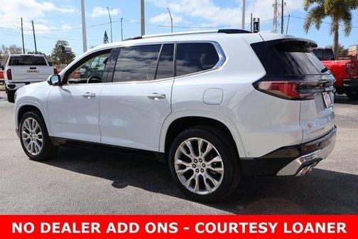 Glacier White 2026 GMC Acadia Denali