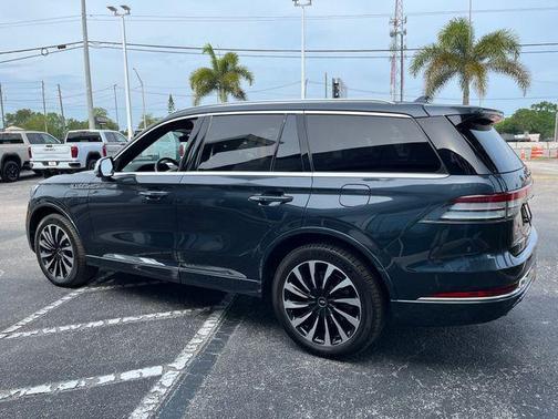 Blue Clearcoat 2020 Lincoln Aviator Black Label Grand Touring