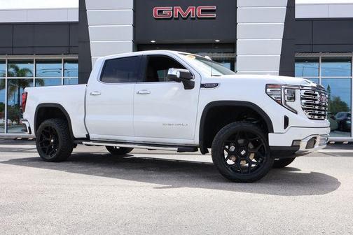 Summit White 2023 GMC Sierra 1500 Denali