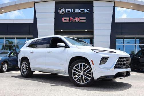 White Tri-Coat 2026 Buick Enclave Avenir