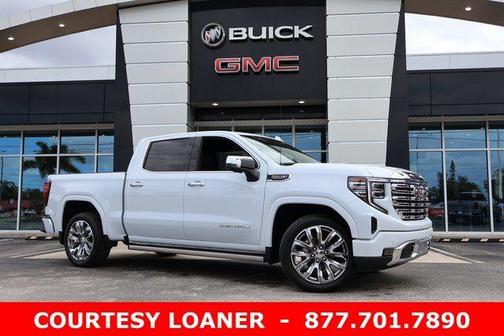 Glacier White 2026 GMC Sierra 1500 Denali