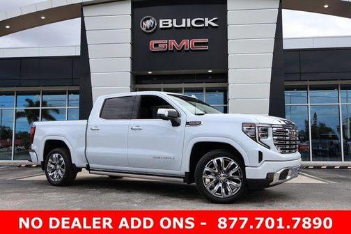 Glacier White 2026 GMC Sierra 1500 Denali