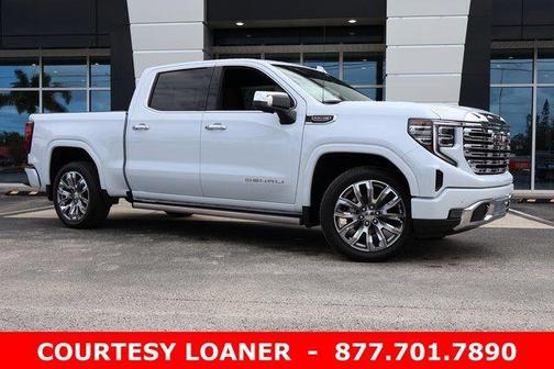 Glacier White 2026 GMC Sierra 1500 Denali