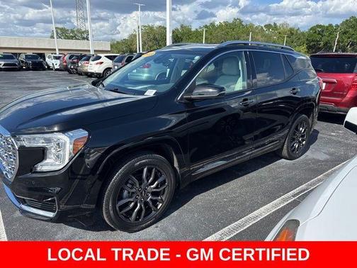 Ebony Twilight Metallic 2023 GMC Terrain Denali