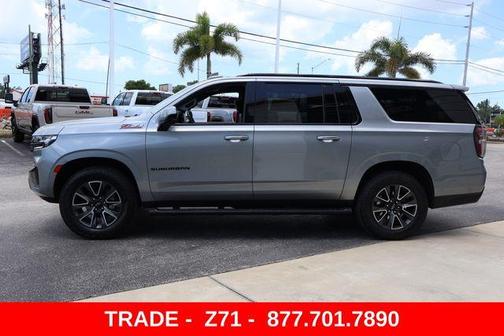 Sterling Gray Metallic 2024 Chevrolet Suburban Z71