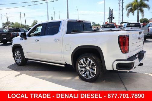 White Frost Tri-Coat 2024 GMC Sierra 1500 Denali