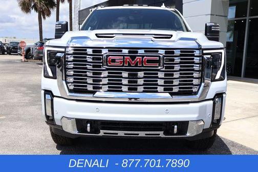 Glacier White 2026 GMC Sierra 2500 Denali