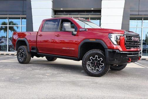 Volcanic Red 2026 GMC Sierra 2500 AT4X
