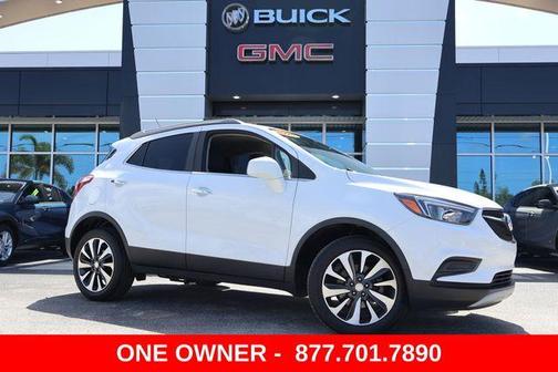Summit White 2021 Buick Encore Preferred