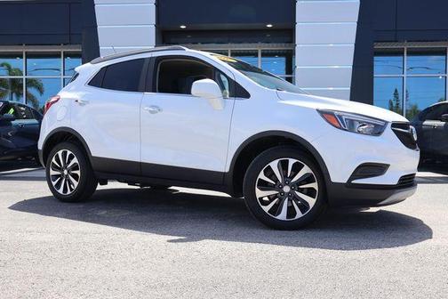 Summit White 2021 Buick Encore Preferred