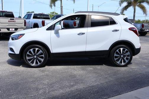 Summit White 2021 Buick Encore Preferred