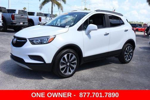 Summit White 2021 Buick Encore Preferred