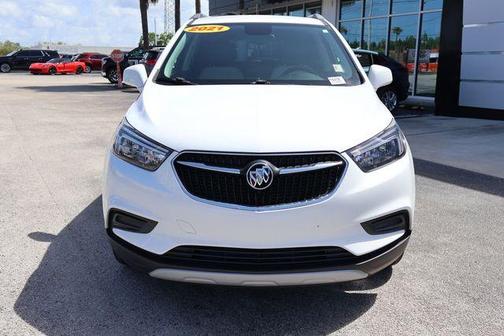 Summit White 2021 Buick Encore Preferred