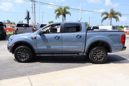Azure Gray Metallic 2023 Ford Ranger XLT