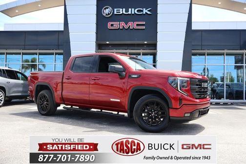 Volcanic Red 2023 GMC Sierra 1500 Elevation