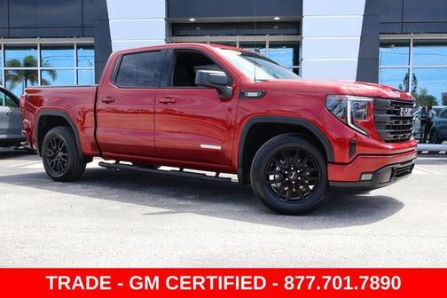 Volcanic Red 2023 GMC Sierra 1500 Elevation