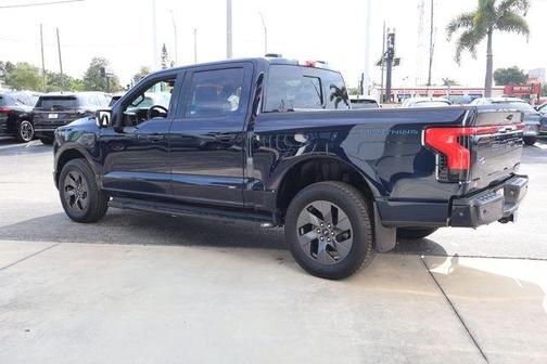 Blue Metallic 2022 Ford F-150 Lightning LARIAT