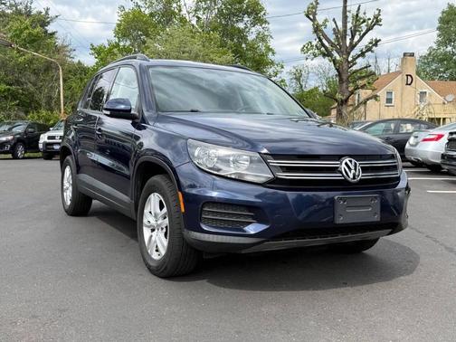Night Blue Metallic 2016 Volkswagen Tiguan 2.0T S 4MOTION