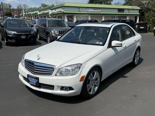 Arctic White 2011 Mercedes-Benz C-Class C 300 4MATIC Luxury