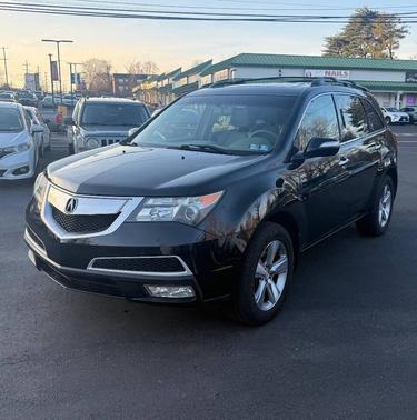 Crystal Black Pearl 2012 Acura MDX 3.7L