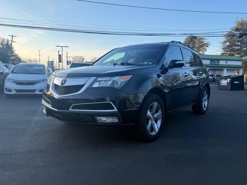 Crystal Black Pearl 2012 Acura MDX 3.7L
