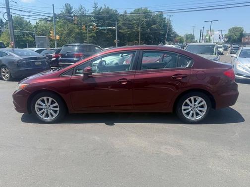 Crimson Pearl 2012 Honda Civic EX